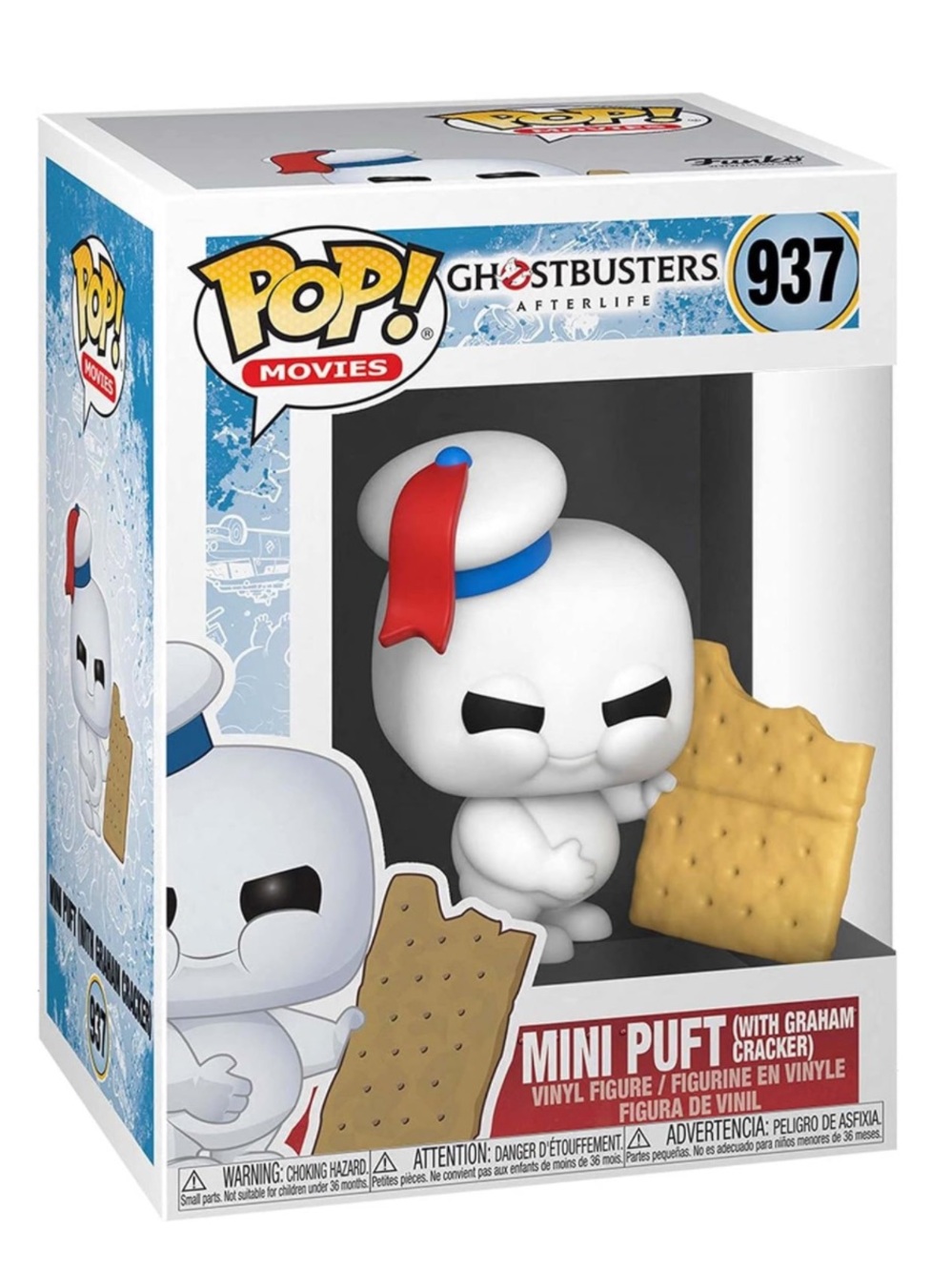Funko POP Pop! Movies: Ghostbusters Afterlife - Mini Puft with Graham Cracker